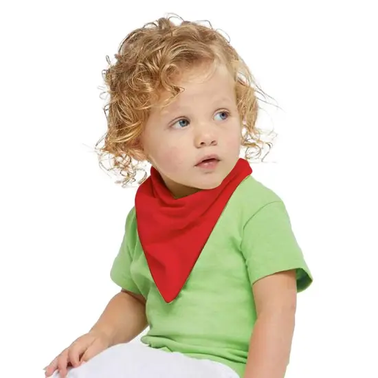 Rabbit Skins&reg; Premium Jersey Bandana Bib - 1012 Royal/ white {7}