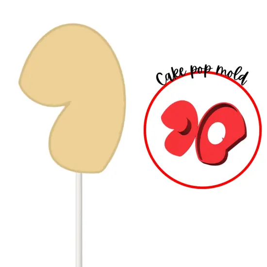 Candy Cane Christmas Cake Pop Mold {6}