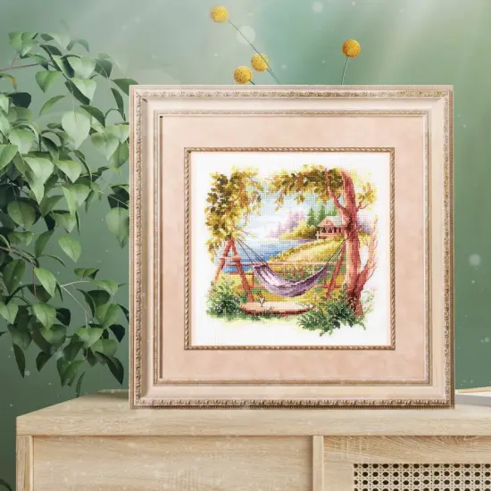 Take Time to Relax 70-10 Counted Cross-Stitch Kit {2}