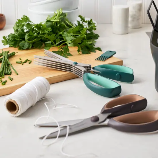 Henckels 2-pc Kitchen and Herb Shears Set {7}