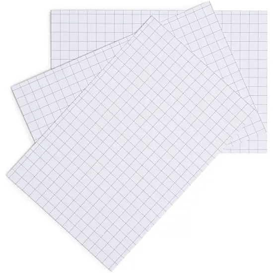 Grid Ruled Index Cards (4x6 Inches, White, 300 Pack) {6}