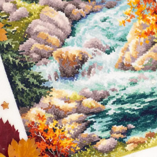 Mountain Creek 250-330 Counted Cross-Stitch Kit {6}