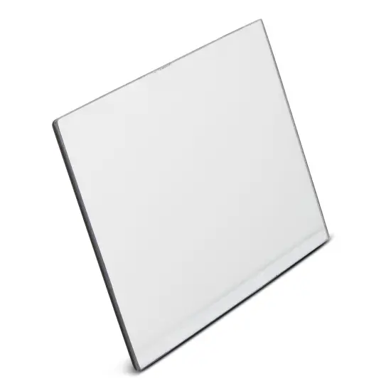 2 Pack Rectangular Magnetic Locker Mirror with Rounded Corners, Personal Makeup Mirror for School, Bathroom, Gym, Refrigerator, Office, Workshop Toolbox, Ferrous Metal Surface (4 x 6 Inches) {6}