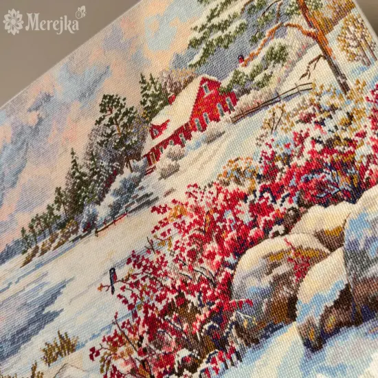 The Lake House K-261 Counted Cross-Stitch Kit {3}