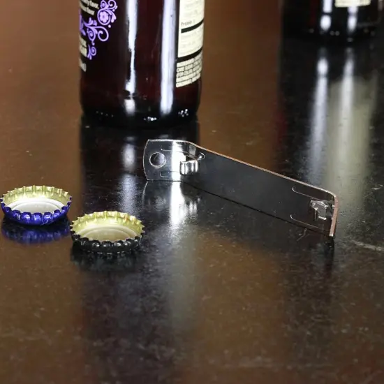 Chef Craft 2pc Sturdy Metal Bottle Opener & Can Tapper Set {5}