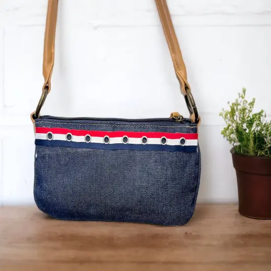 5 Yards of Americana Grommet Eyelet Tape Trim - Red/White?Blue | 5 yard cut {5}