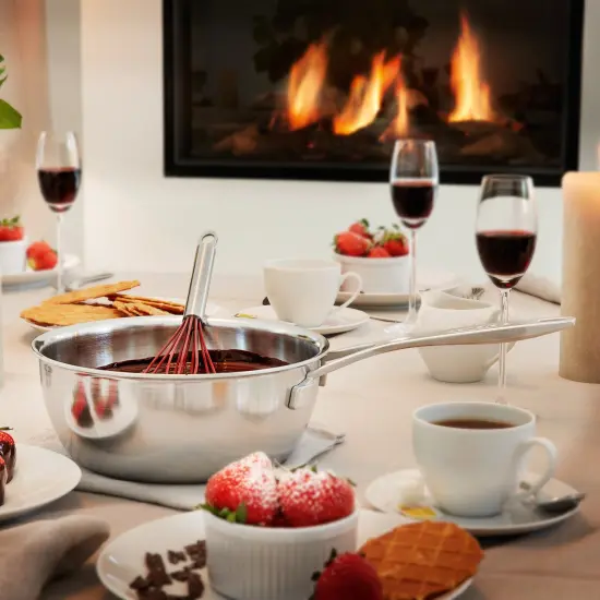 Demeyere Industry 5-Ply 3.5-qt Stainless Steel Essential Pan {6}