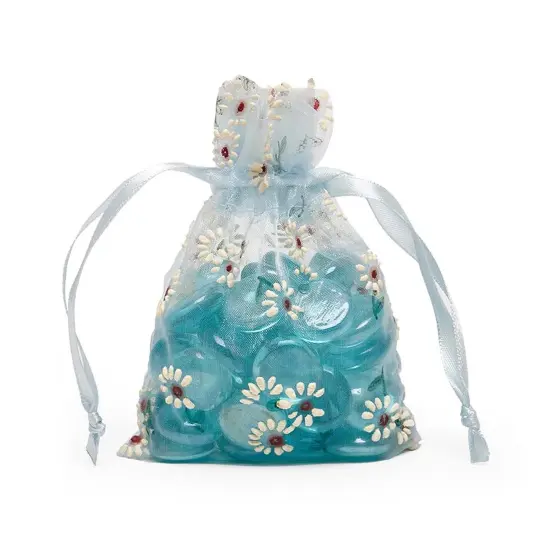 Printed Flat Organza Bag 3.5" x 5" Versatile Gift Packaging {2}