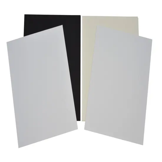 Sax Special Melton Mount Board, 22 x 28 Inches, Black/White, Pack of 20 {3}