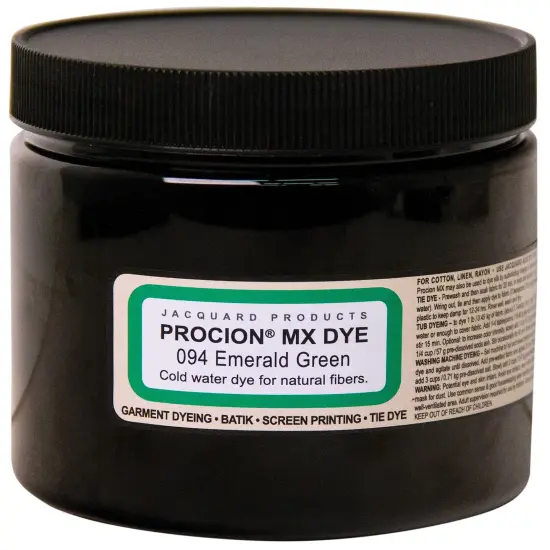 Jacquard Procion MX Dye 8oz-Emerald Green {1}
