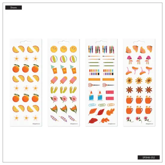 Happy Planner Sticker Sheets 8/Sheets-Lush Linens {6}