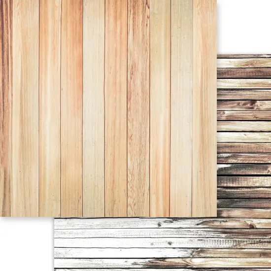 Memory Place Double-Sided Paper Pack 8"X8" 18/Pkg-Vintage Woodwork {3}