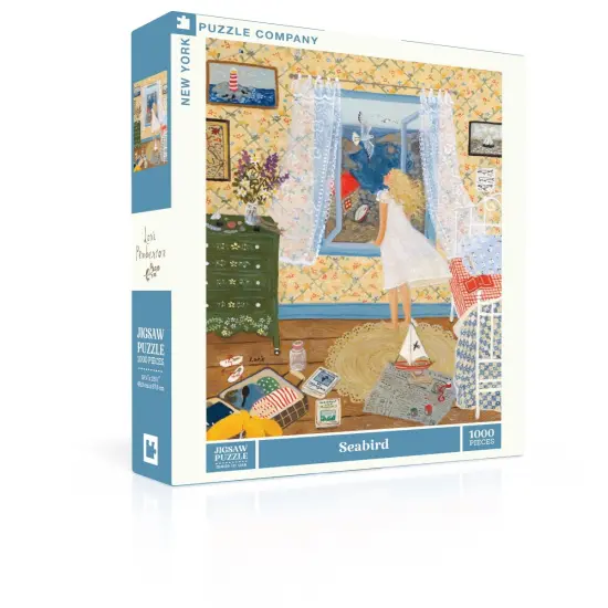 New York Puzzle Company Seabird 1000 Piece Piece Jigsaw Puzzle {2}