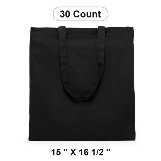 Versatile Flat Cotton Tote 15" x 16 1/2" {1}