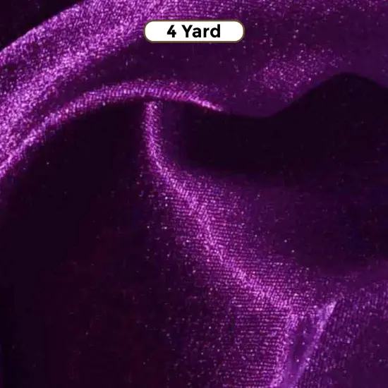 Superior Quality Crepe Back Satin Fabric 60" Wide Multiple Colors Eggplant {1}