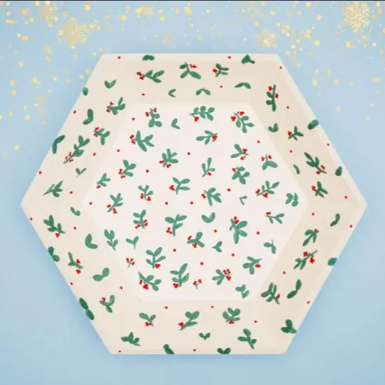 Holiday Hexagon Tray Kit {1}