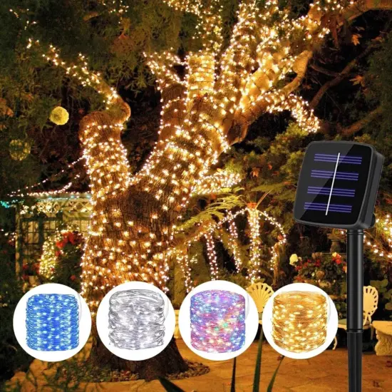 Kitcheniva Christmas Solar Power String Fairy LED Lights {3}