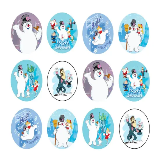 Frosty the Snowman Karen Professor Hinkle Hocus Pocus Rabbit Edible Cupcake Topper Images {1}