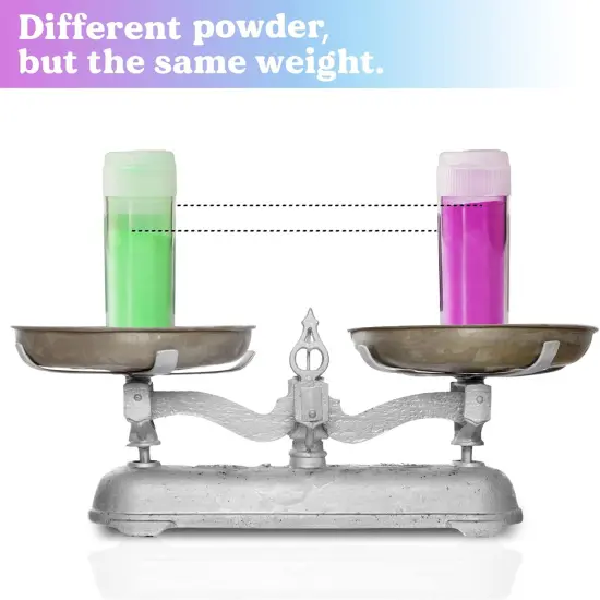 LET'S RESIN 12 Colors Glow in The Dark Pigment Powder - 20g/0.7oz Each Bottle Epoxy Resin Luminous Pigments Long Lasting for Slime, Nails, Acrylic Paint, Halloween Decoration,Art,Crafts {6}