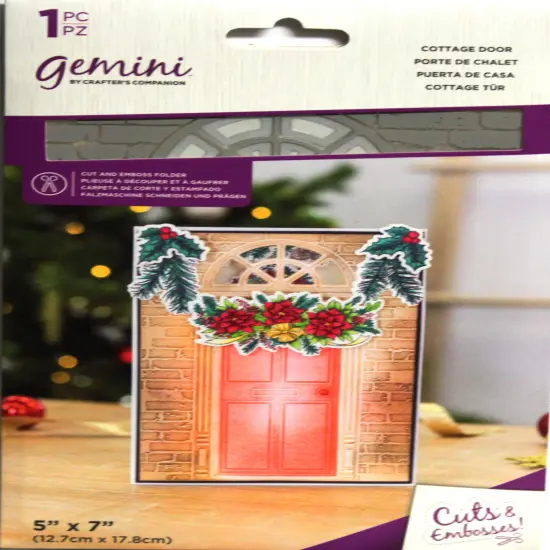 Gemini Cottage Door Cut & Emboss Folder {1}