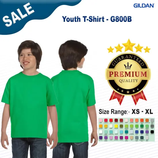Gildan&reg; Youth T-Shirt HELICONIA {2}
