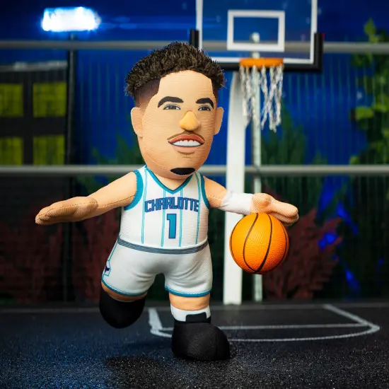 Bleacher Creatures Charlotte Hornets LaMelo Ball 10" Plush Figure {4}