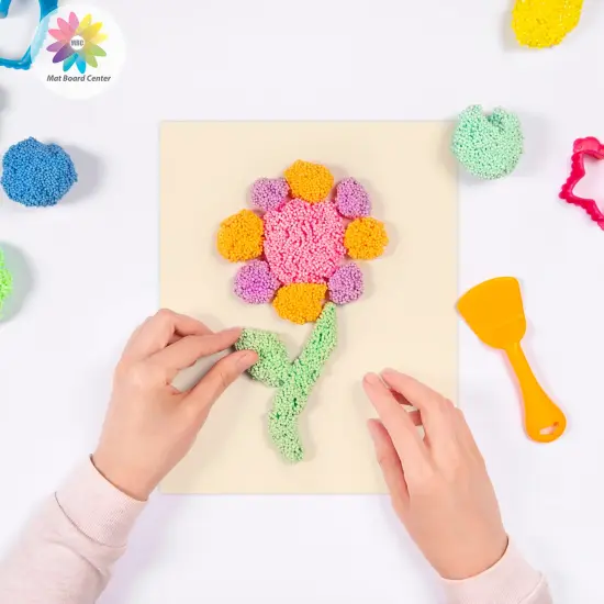 8x10 Uncut Mat Boards, Backing Boards for Crafts, Photos, Frames and More (Mixed Color, 20-Pack) {2}