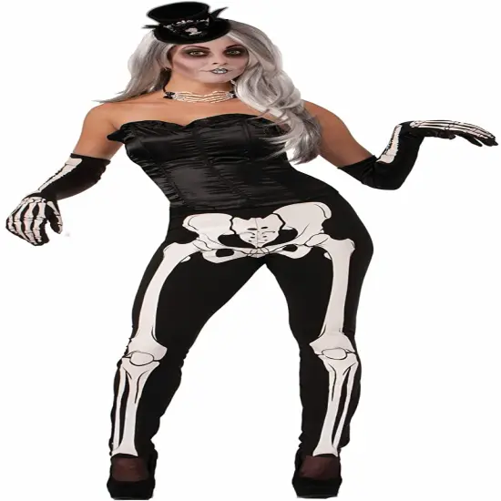 Skeleton Bones Adult Costume Leggings {1}