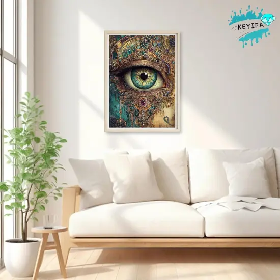 5D DIY Eye Diamond Painting Kits for Adults {2}