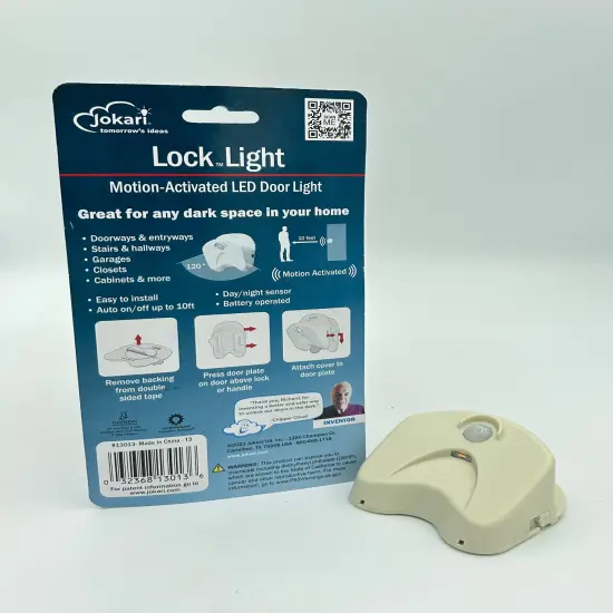 Lock&trade; Light - Motion-Activated LED Door Light {6}