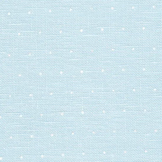 Precut Zweigart Cashel Mini Dots 28 count Blue with White Mini Dots {3}