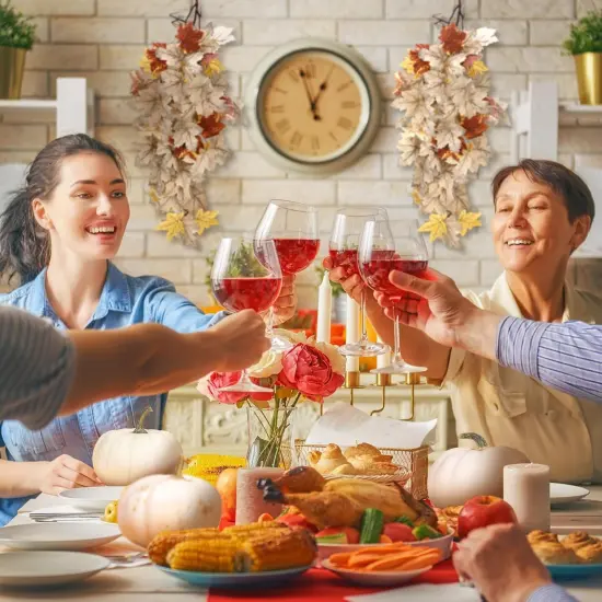 Artificial Hanging Maple Leaves {3}