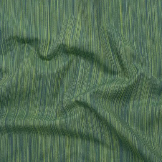 1 Yard Green Striated Quilting Cotton Fabric Lightweight Woven Material for Sewing 43 Inches Width {2}