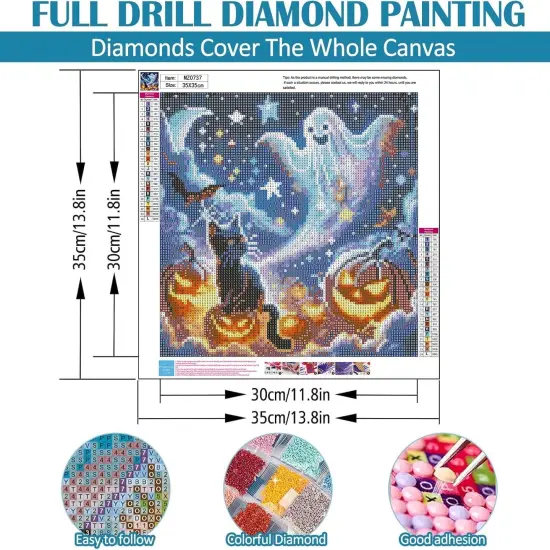 Black Cat Diamond Painting Kits for Beginners {4}