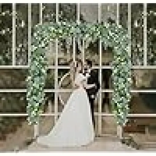 Greenery Fake Silver Dollar Eucalyptus Leaves Vines Table Decor Green Vine Spring Artificial {4}