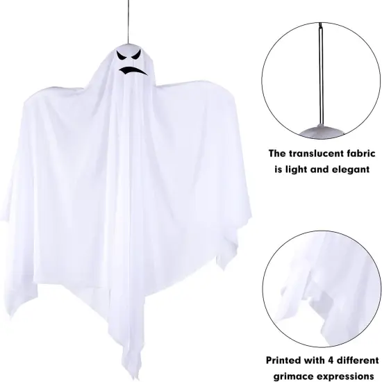 4 Pieces 2 Sizes Halloween Hanging {3}