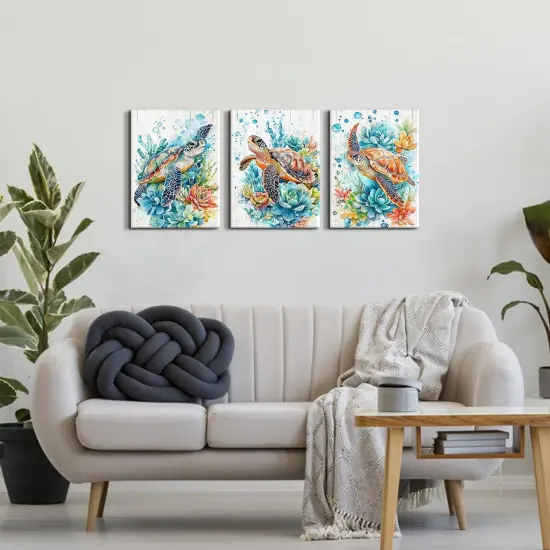 Sea Turtle Summer Wall Decor {5}