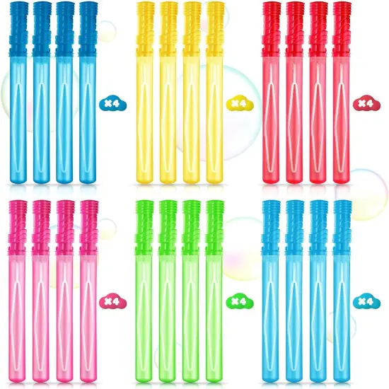 4 PCS 15'' Big Bubble Wands Bulk for Party Favor, Bubble Maker for Kids, Bubble Blower {2}