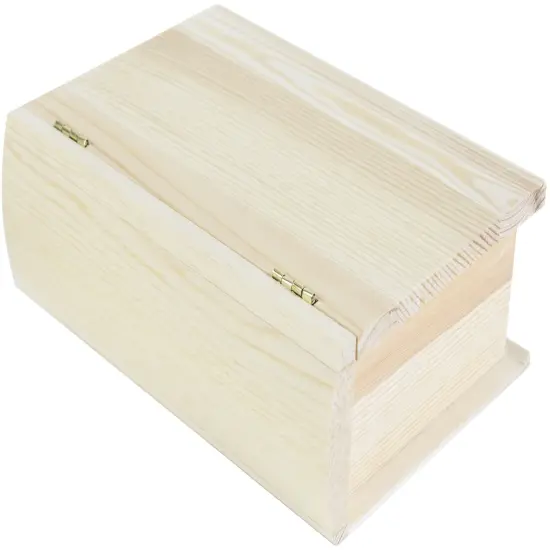 Multicraft Wood Keepsake Book Box-7"X5"X2.25" {4}