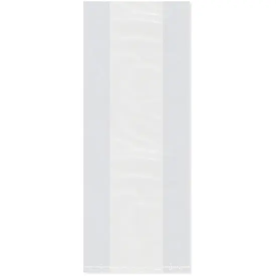 Plymor 6" x 3" x 15" (Pack of 100), 1 Mil Gusseted Plastic Bags {1}