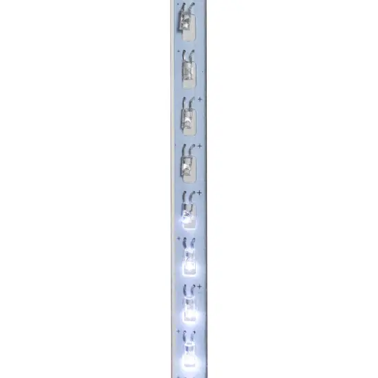 Northlight LED Dripping Icicle Christmas Light Tubes - White - 13.25' Clear Wire - 5ct {6}