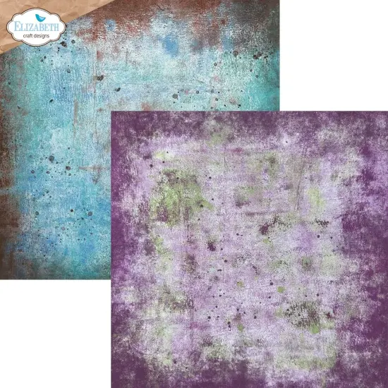 Elizabeth Craft Double-Sided Cardstock Pack 12"X12"-Backgrounds Volume 2 {4}
