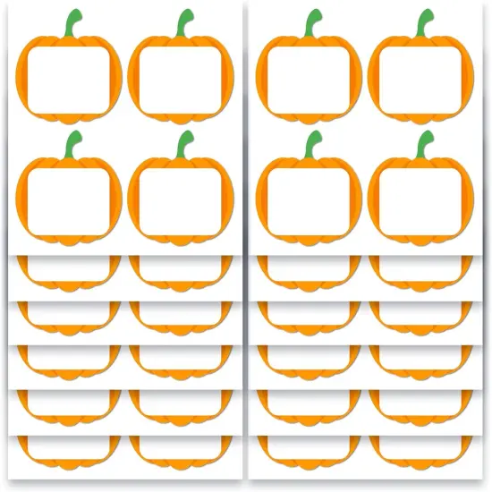 Creation Pumpkin Name Tags {2}