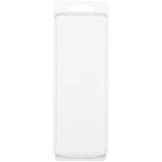Collecting Warehouse Clear Plastic Clamshell Package / Storage Container, 6.375" H x 2.25" W x 2" D {1}