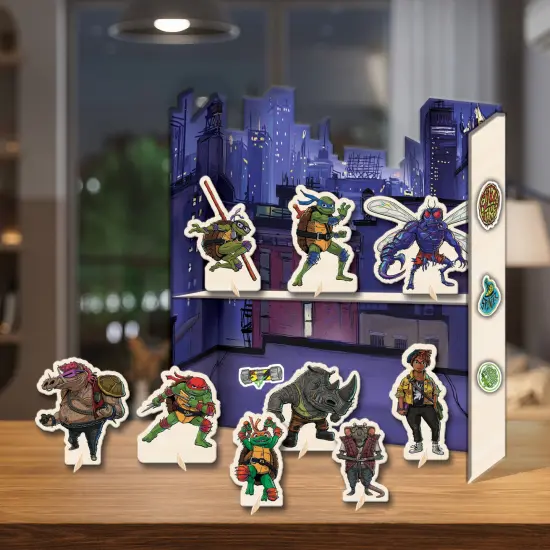 Tara Toy: TMNT Mutant Mayhem - Deluxe Activity Set - Build Your Own Scene, Magic Reveal, Metallic Posters, Teenage Mutant Ninja Turtles Kids Craft Kit {5}