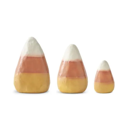 Candy Corn Pieces-Set of 3 {1}
