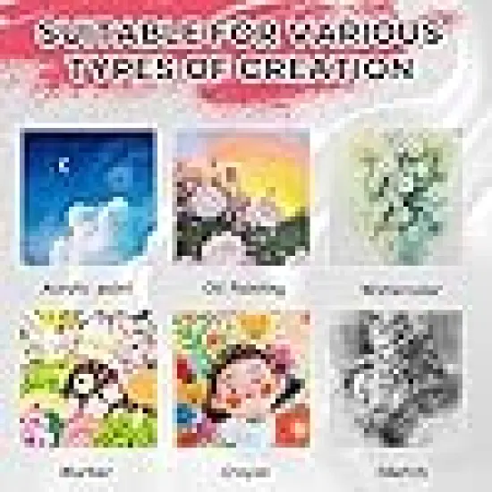 Primed Acid Free Mini Blank Canvas Panels for Oil {3}