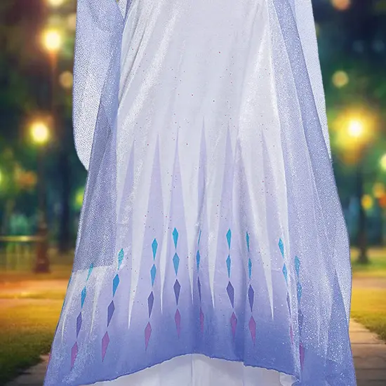 Deluxe Elsa SEA Costume Dress Inspired by Frozen Adventure Look {2}