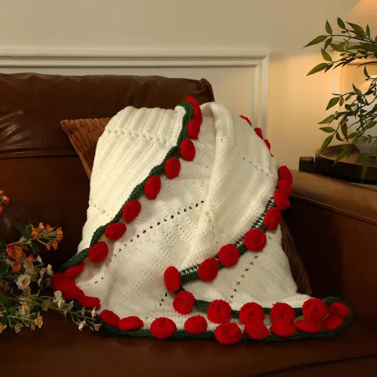 Flower Bouquet Blanket Crochet Kit {2}