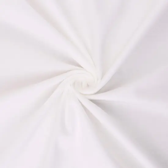 Mook Fabrics Solid Flannel Fabric [36 in. Wide] White - 5 Yard Precut {2}